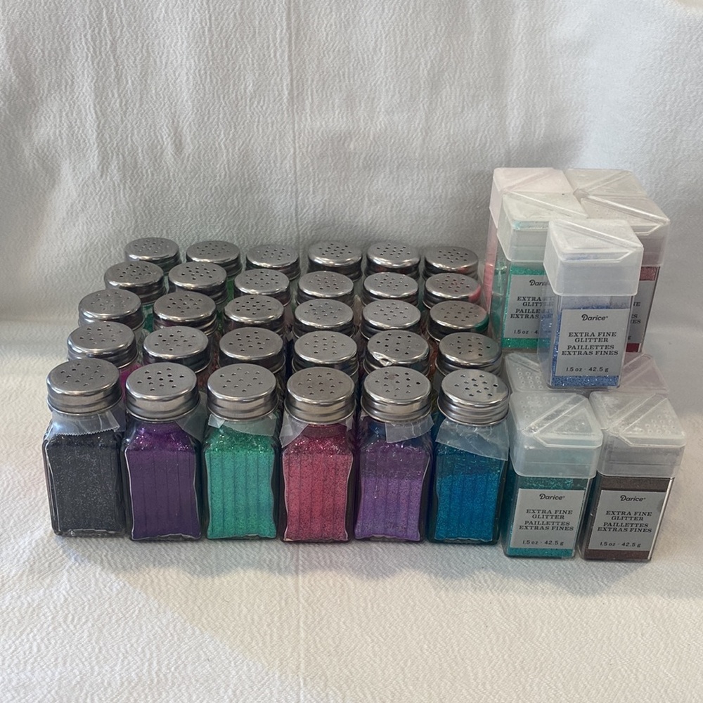 Lots Of Fine Glitter Assorted Colors - Picture 2 of 5